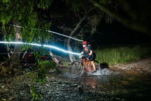 Nighttime Mountain Bike Event